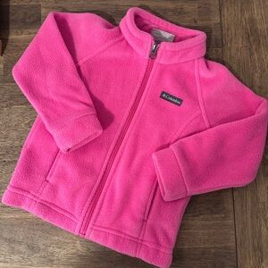 Columbia Vibrant Pink Fleece Hoodie